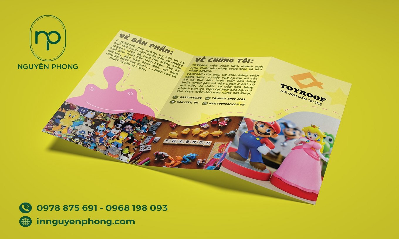 Leaflet giới thiệu doanh nghiệp